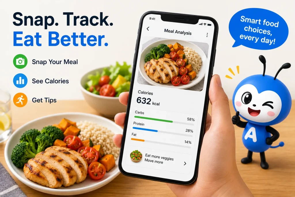 Snap Your Lunch: Ant A-Fu Adds a Smarter Way to Track Calories