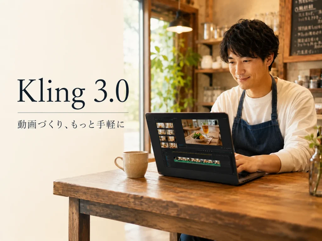 Kling AI 3.0が登場　動画づくりは手軽に、物語を考えるのは人の仕事
