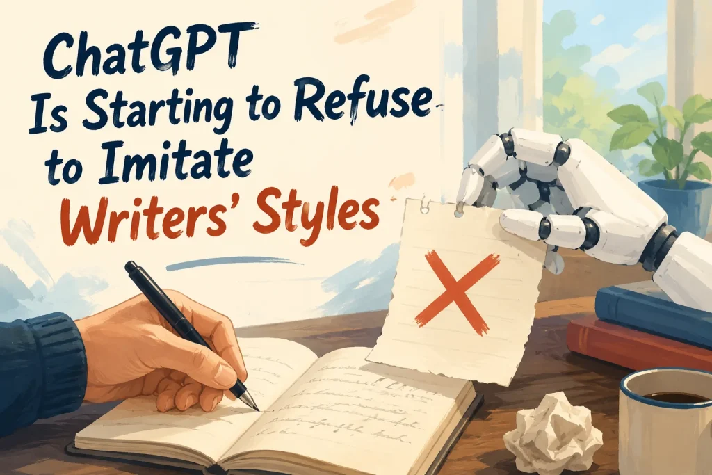 ChatGPT Is Pushing Back on Requests to Copy Authors’ Styles