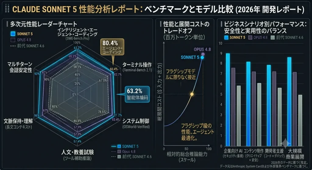 Anthropic、新世代モデル「Claude Sonnet 5」を発表──フラッグシップ級に迫る性能