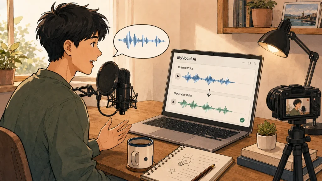 MyVocal AI推出声音克隆工具，用户可用自己的声音制作配音