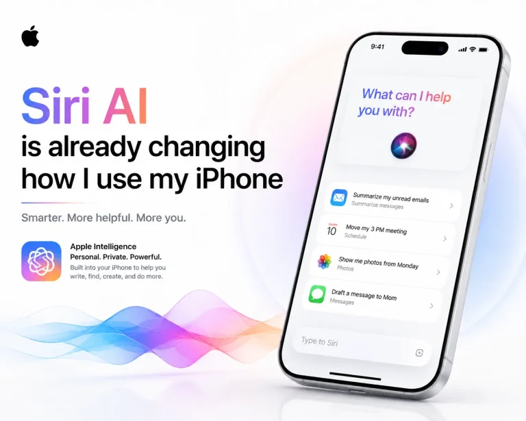 Siri AI Is Already Changing How I Use My iPhone: Apple Intelligence Brings a Smarter, More Personal Assistant Experience