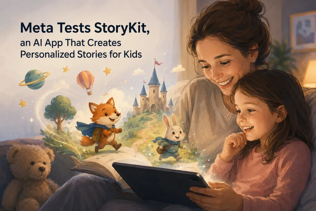 Meta Tests StoryKit, an App That Turns Toys and Ideas Into Children’s Stories