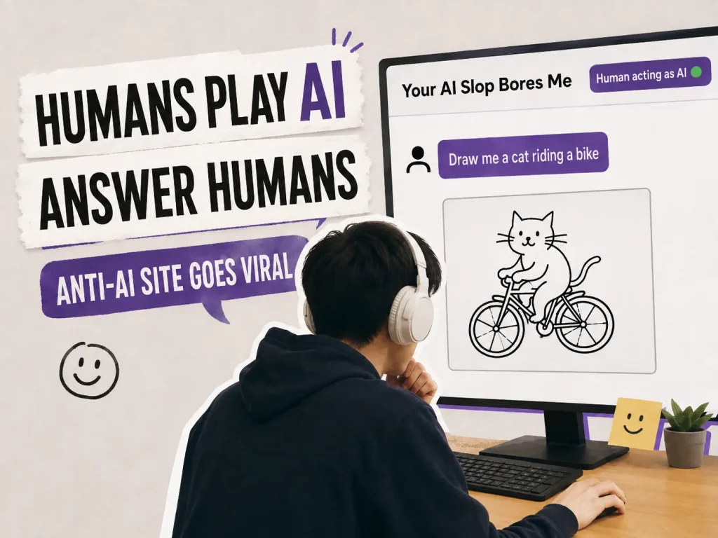 Tired of AI Slop? People Are Now Pretending to Be Chatbots — and the Internet Loves It
