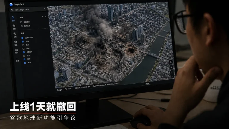 一张“卫星图”差点骗过所有人：谷歌地球新功能上线一天就被撤回