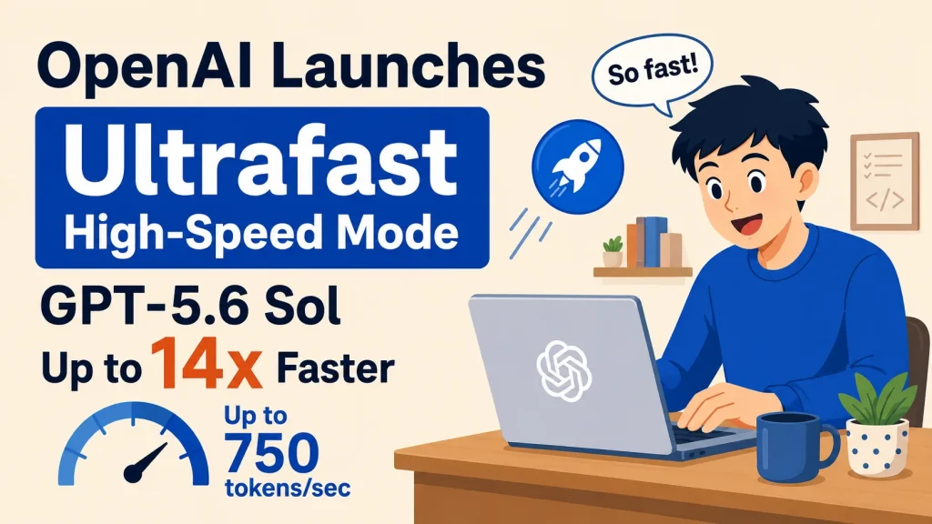 OpenAI Speeds Up GPT-5.6 Sol — Up to 14× Faster