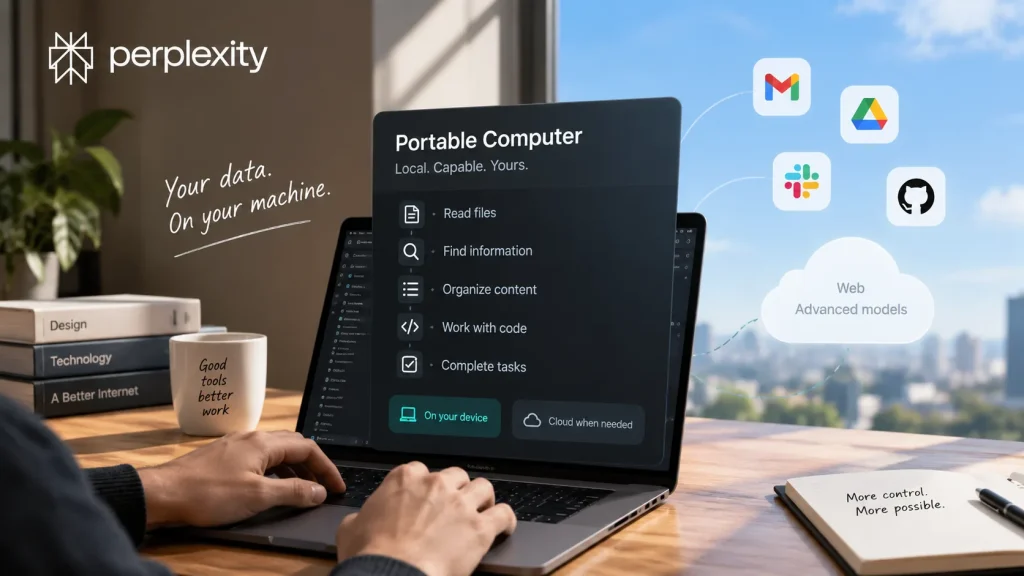Perplexity Brings More AI Work Onto Your Own Computer