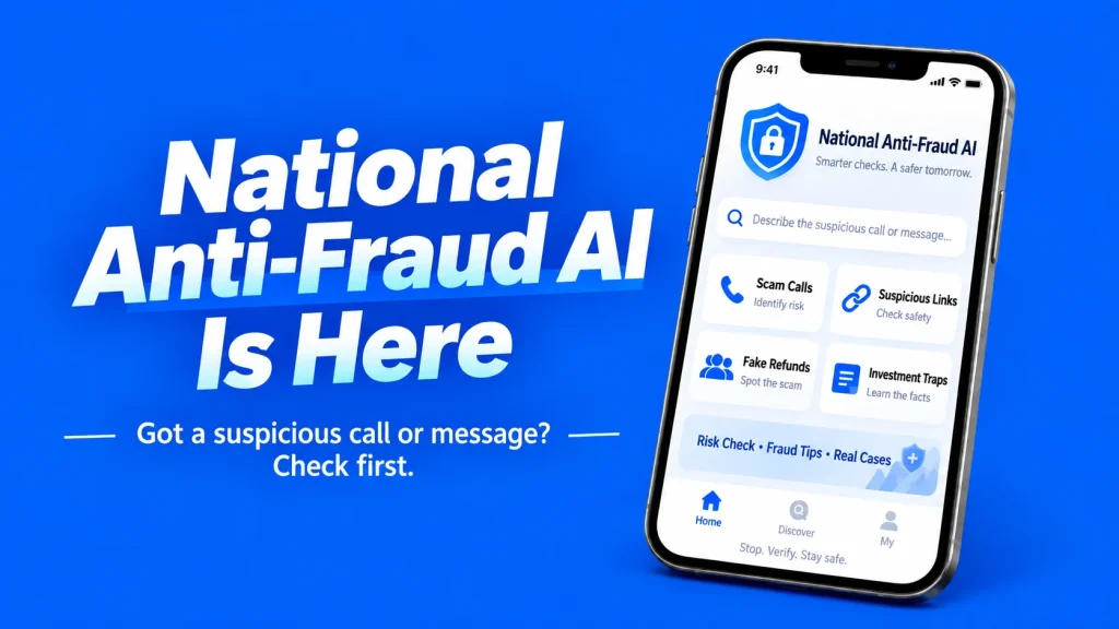 China Launches “National Anti-Fraud AI” App as Scams Get Harder to Spot